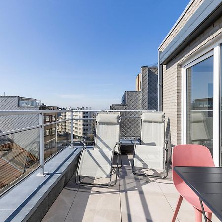Appartement Penthouse Bij Leopoldpark à Ostende Extérieur photo