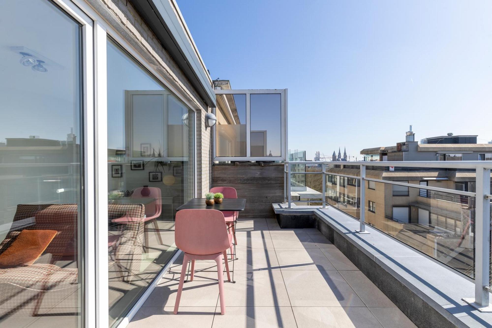 Appartement Penthouse Bij Leopoldpark à Ostende Extérieur photo
