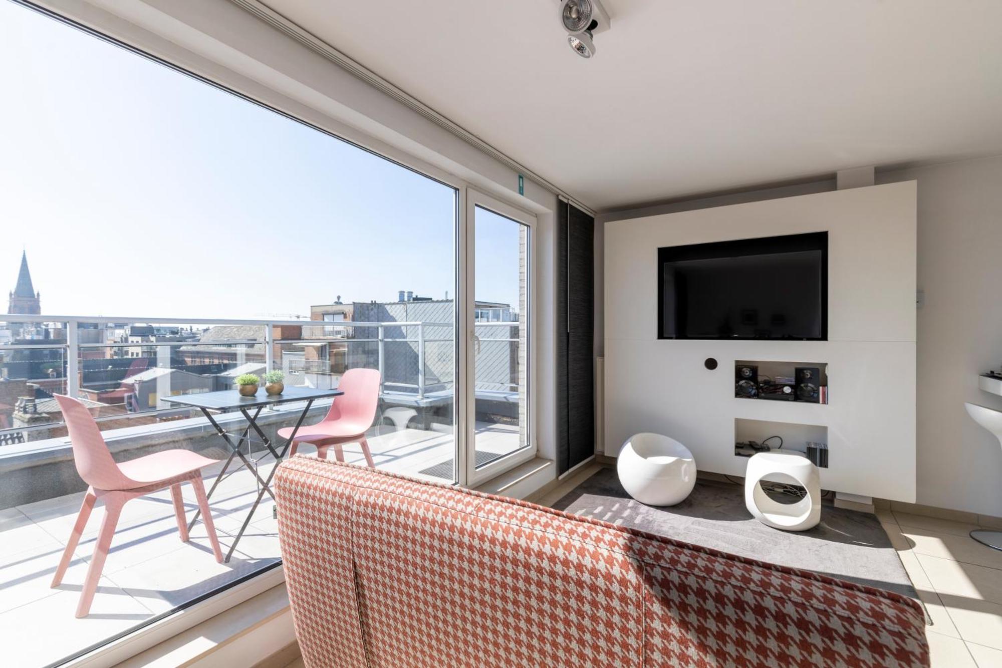 Appartement Penthouse Bij Leopoldpark à Ostende Extérieur photo